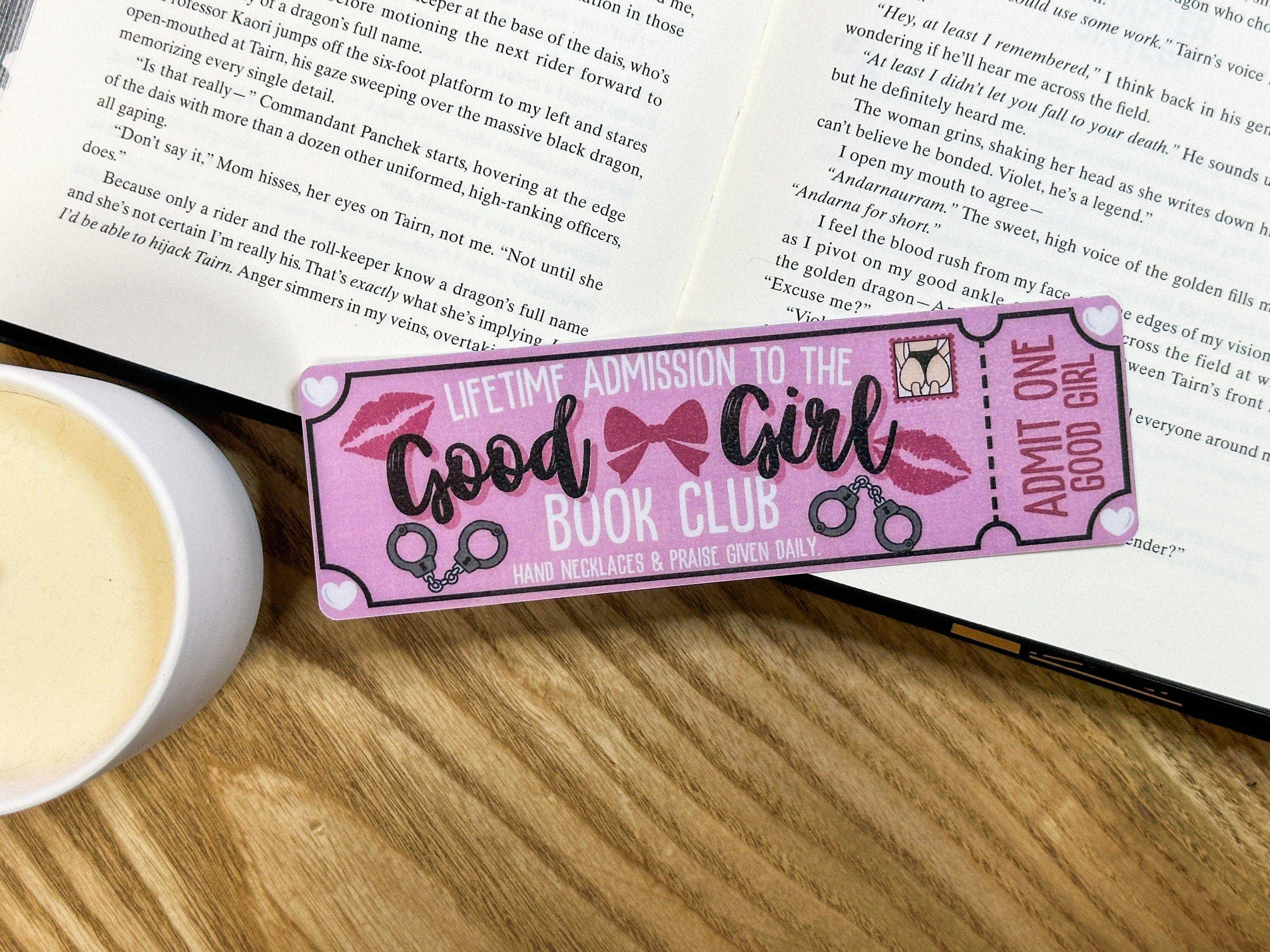 Good Girl Laminated Bookmark