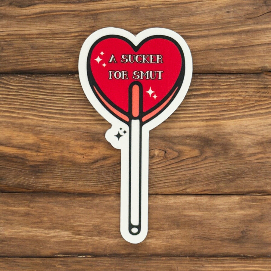 A Sucker for Smut Lollypop Sticker