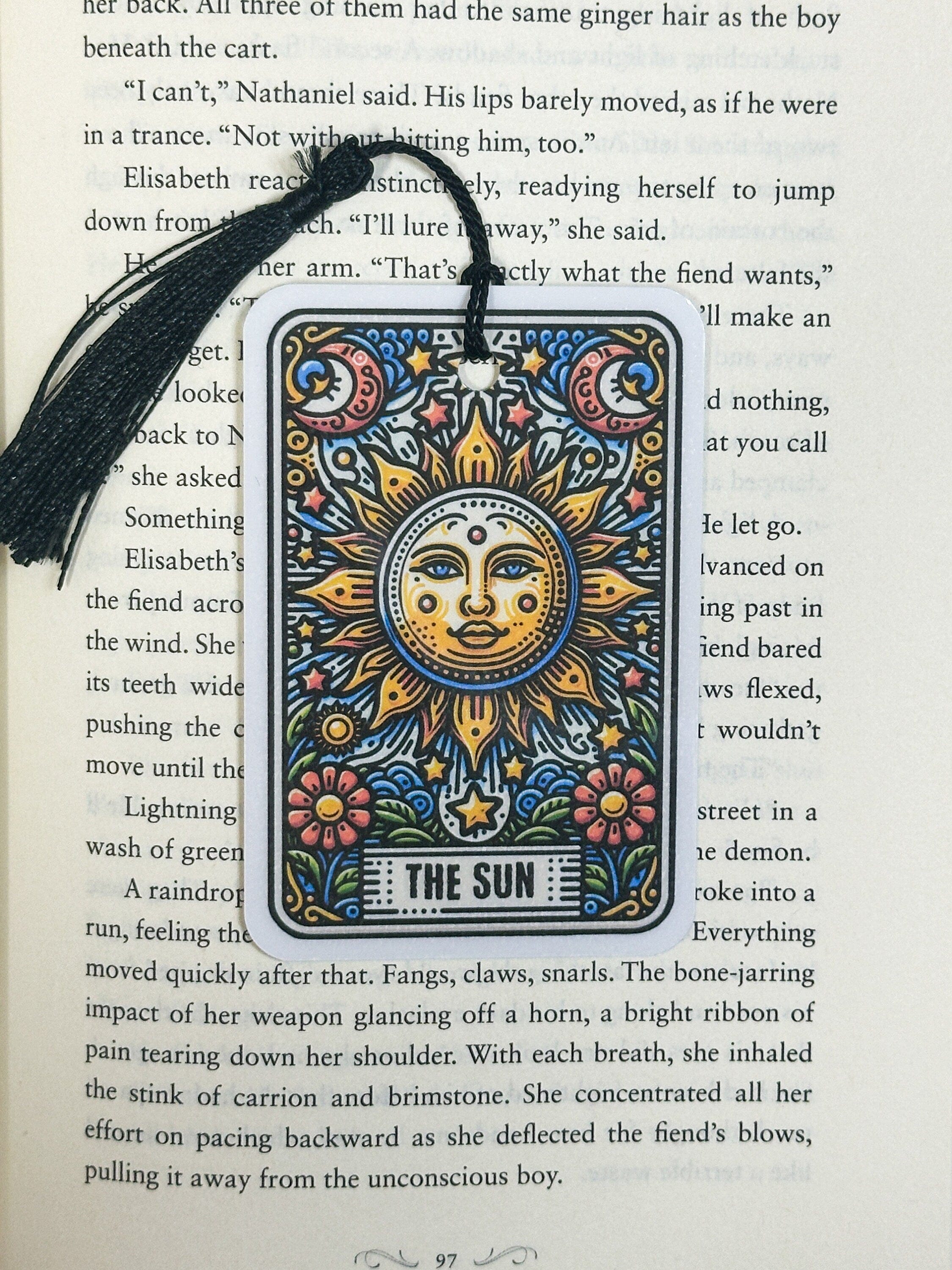 The Sun Tarot Bookmark