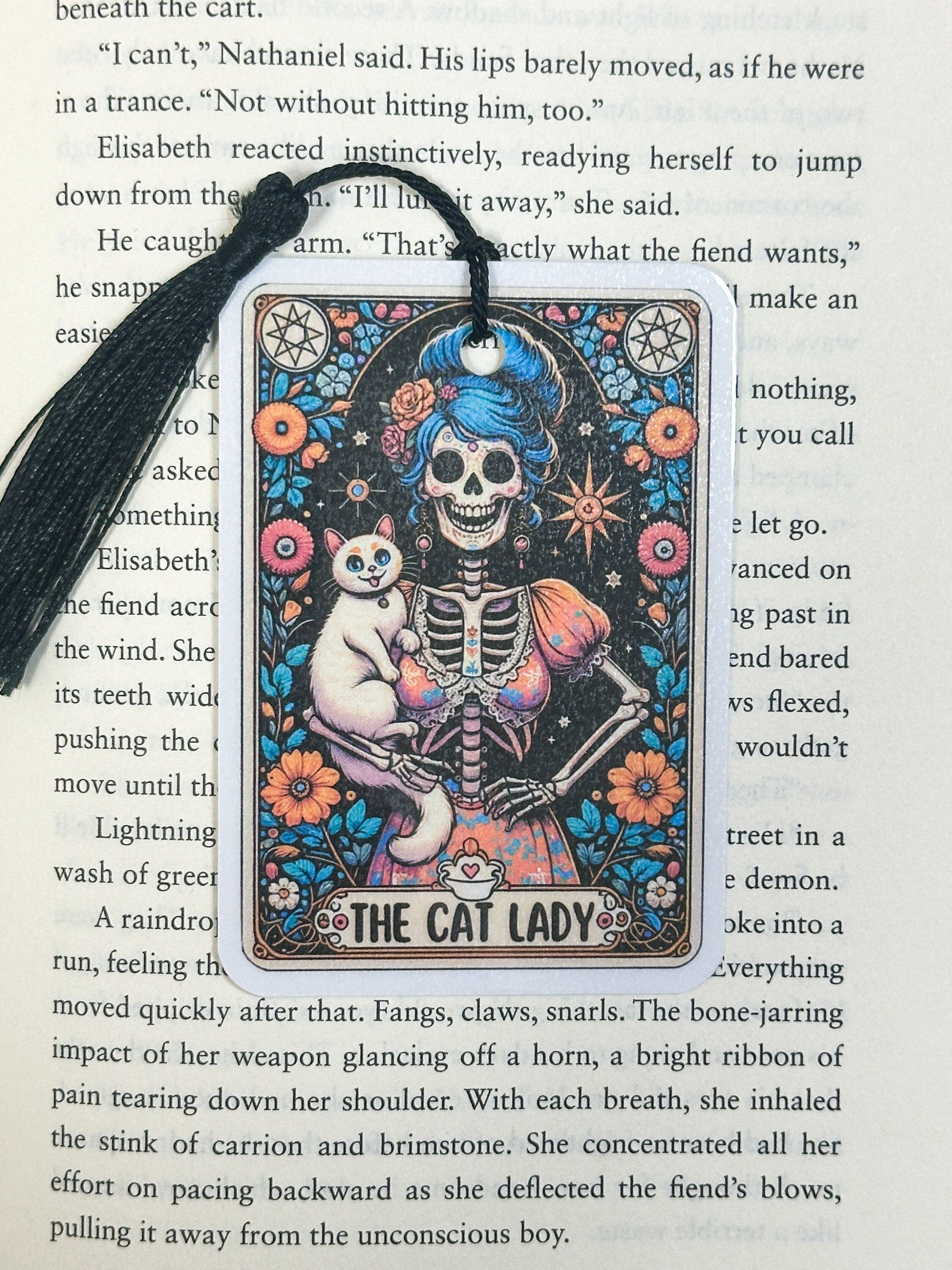 The Cat Lady Tarot Bookmark