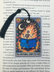 The Emotional Dumpster Fire Tarot Bookmark