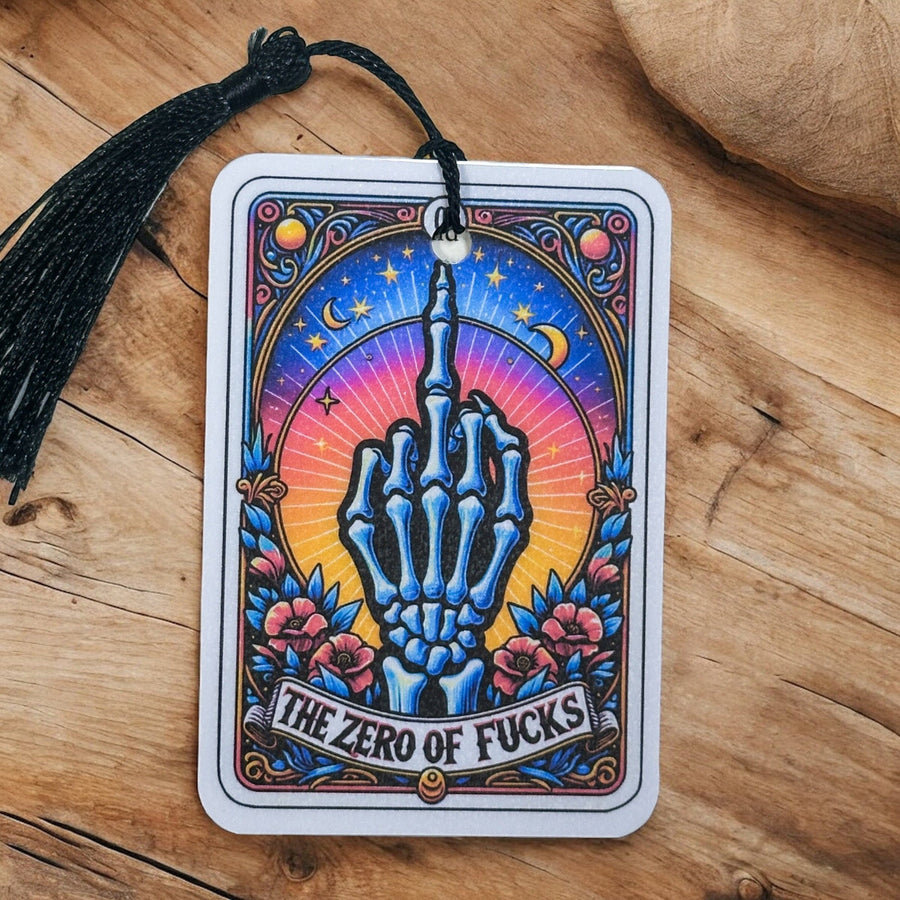 The Zero of Fs Tarot Bookmark