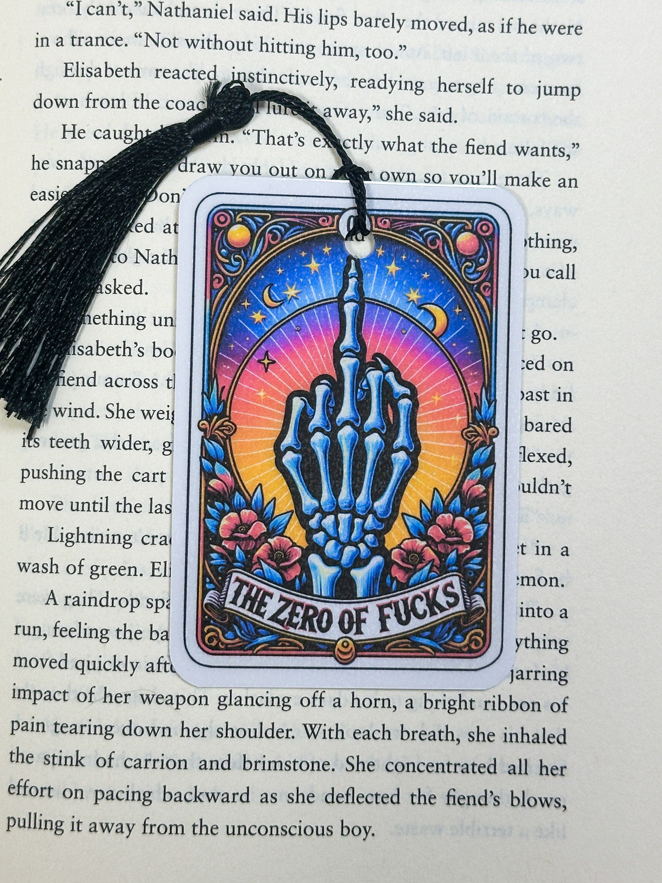 The Zero of Fs Tarot Bookmark