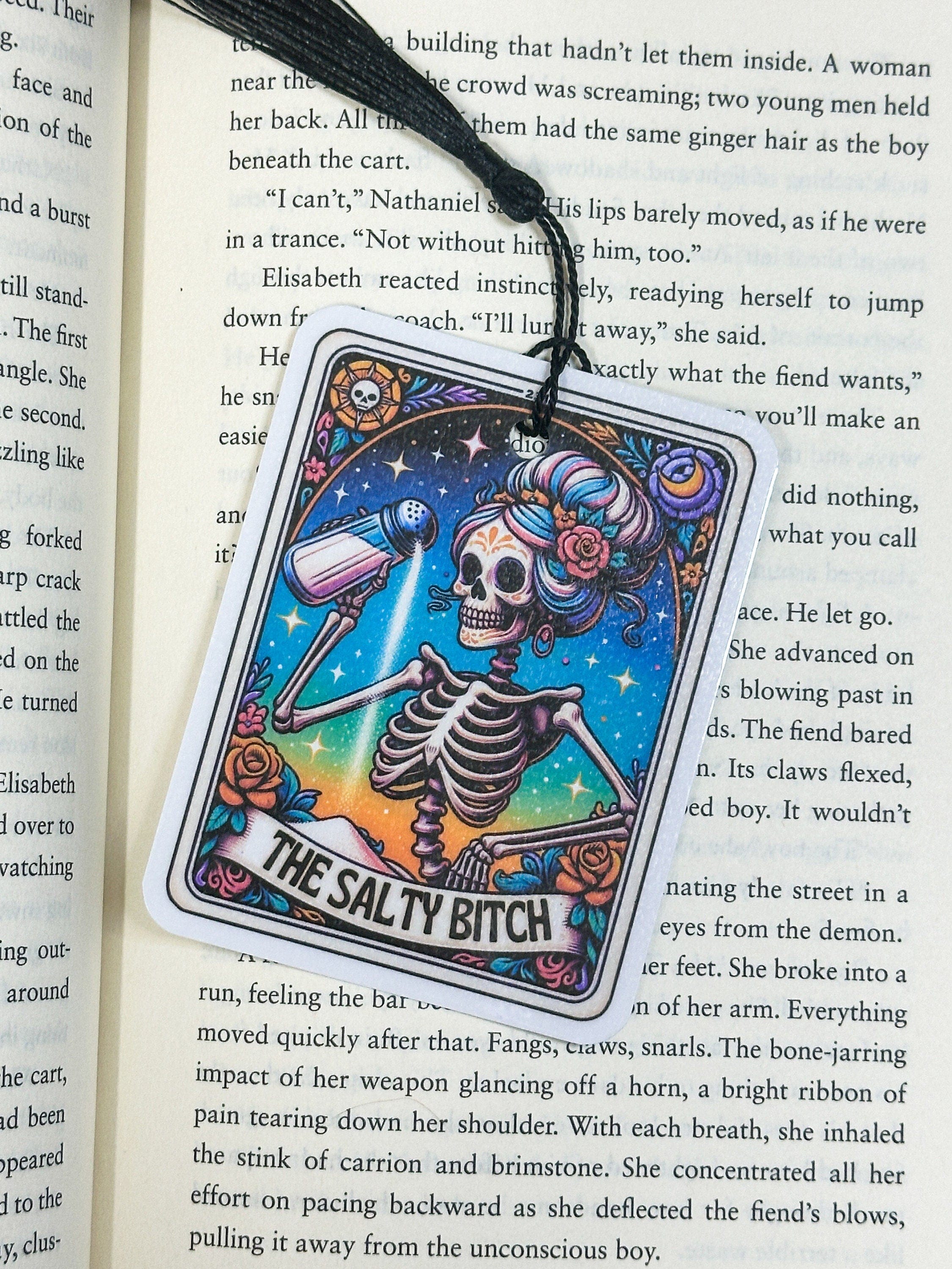 The Salty B Tarot Bookmark