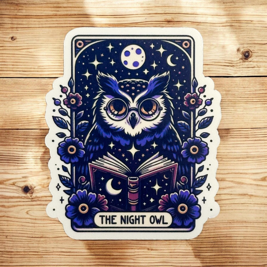 The Night Owl Tarot Sticker