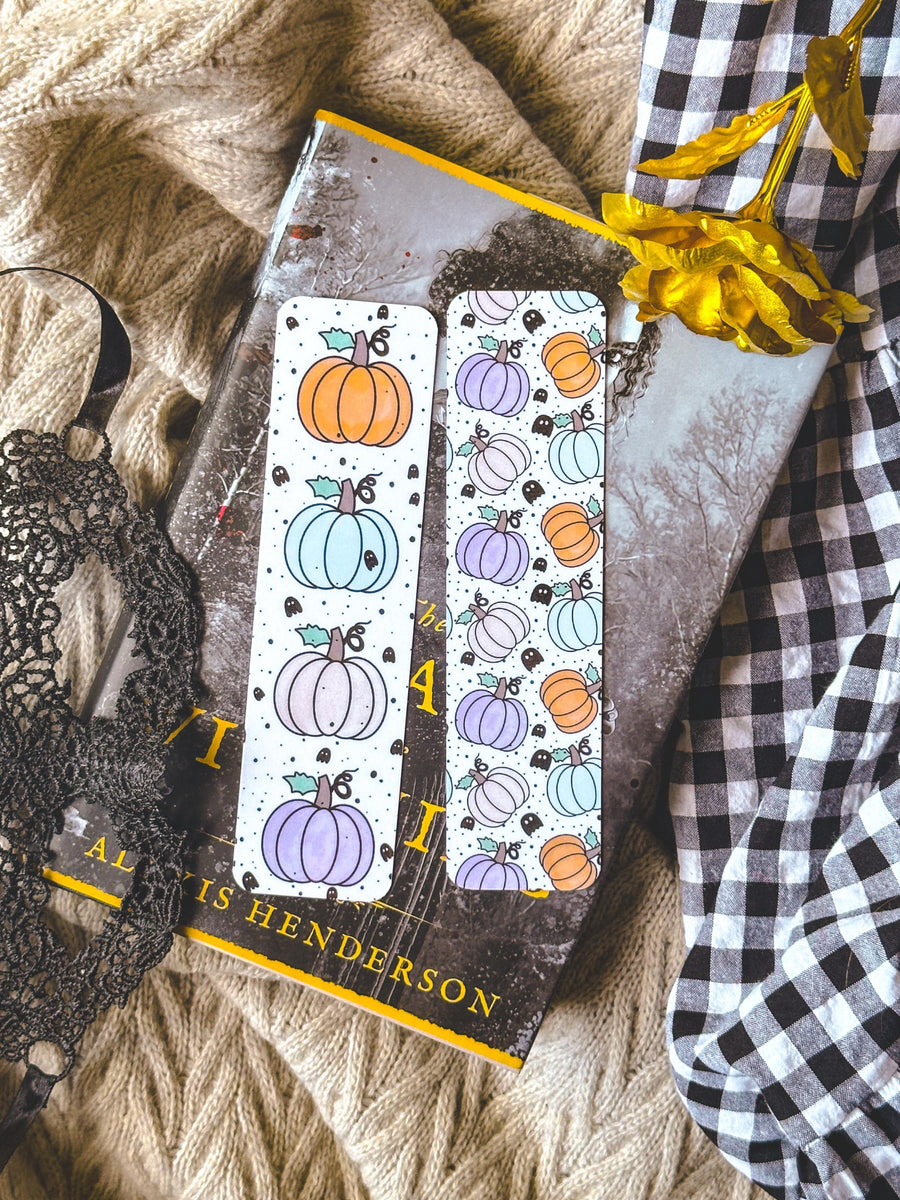 Halloween Pumpkin Patch Laminated Bookmark