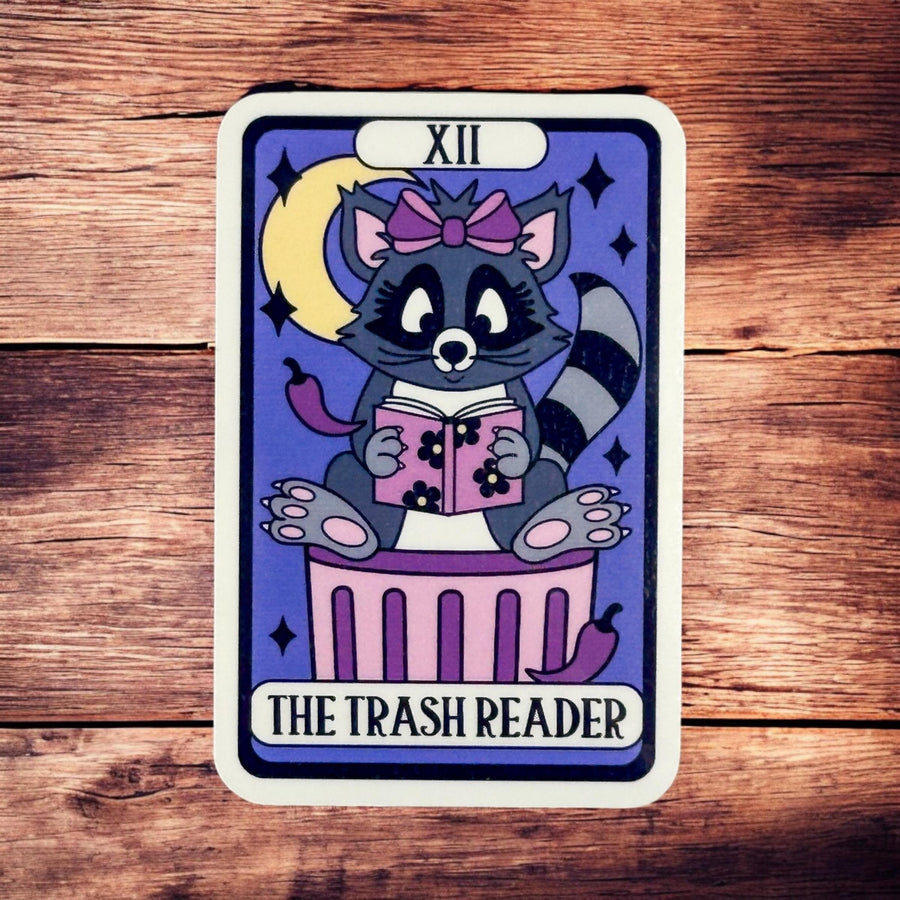 The Trash Panda Tarot Sticker