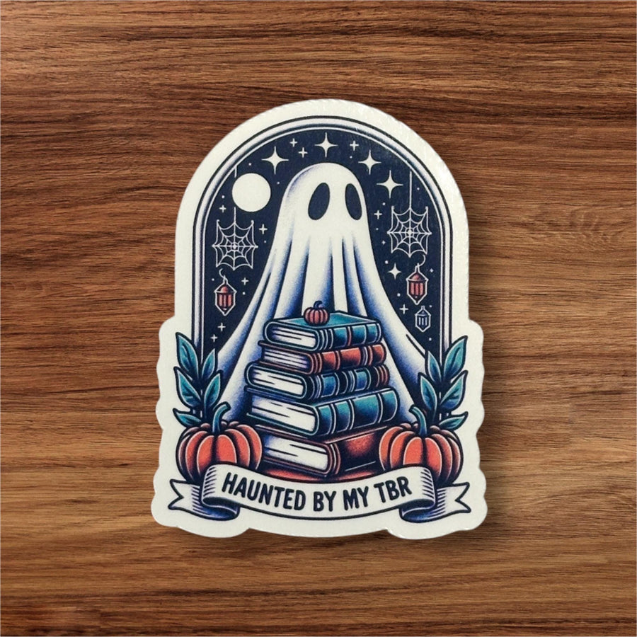 Haunted by my TBR Sticker