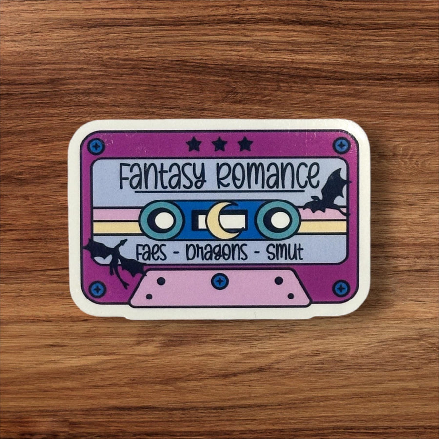 Fantasy Romance Cassette Sticker