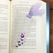Handmade Acrylic Holographic Rainbow Butterfly Bookmark