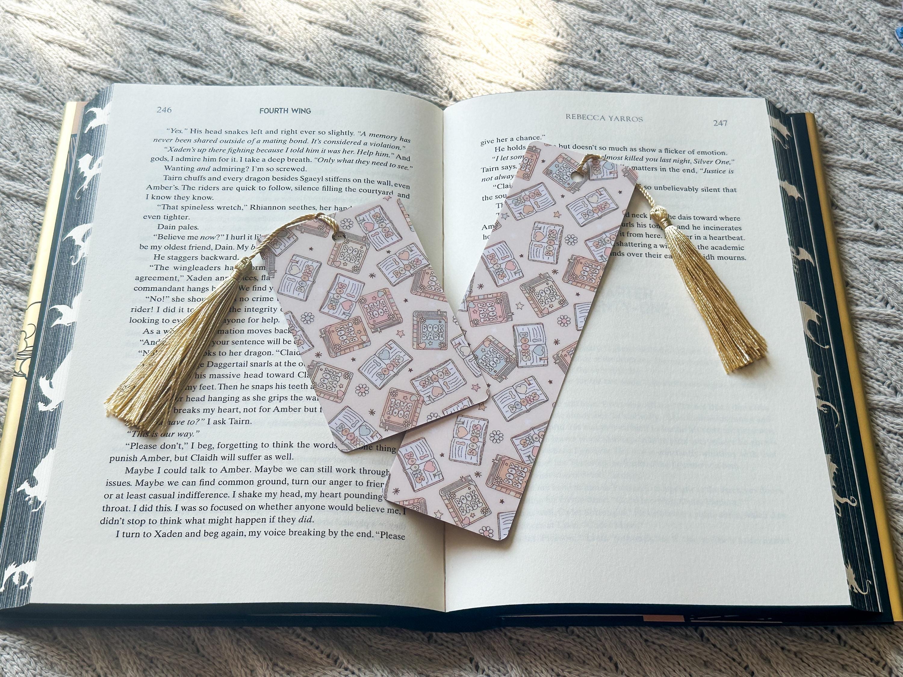 Pastel I love Books Laminated Bookmark