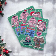 Christmas Bookish Kindle Insert