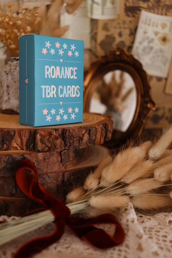 Romance TBR Cards Deck – 52 Unique Book Prompts for Romance Readers