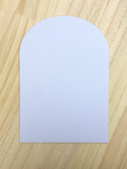 Personalised Acrylic Bookshelf Sign - Floral