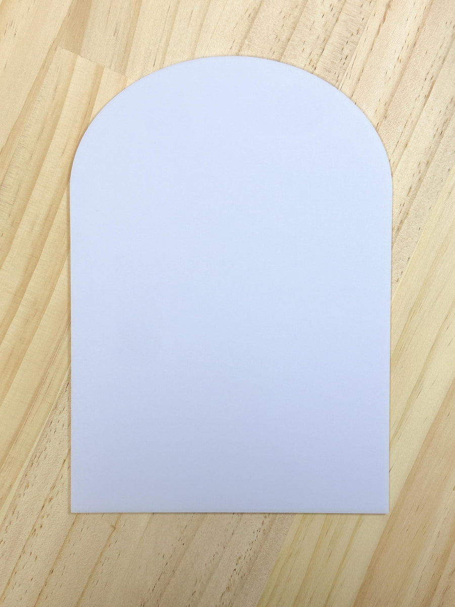 Personalised Acrylic Bookshelf Sign - Floral