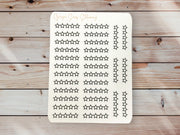Star Rating Planner Stickers