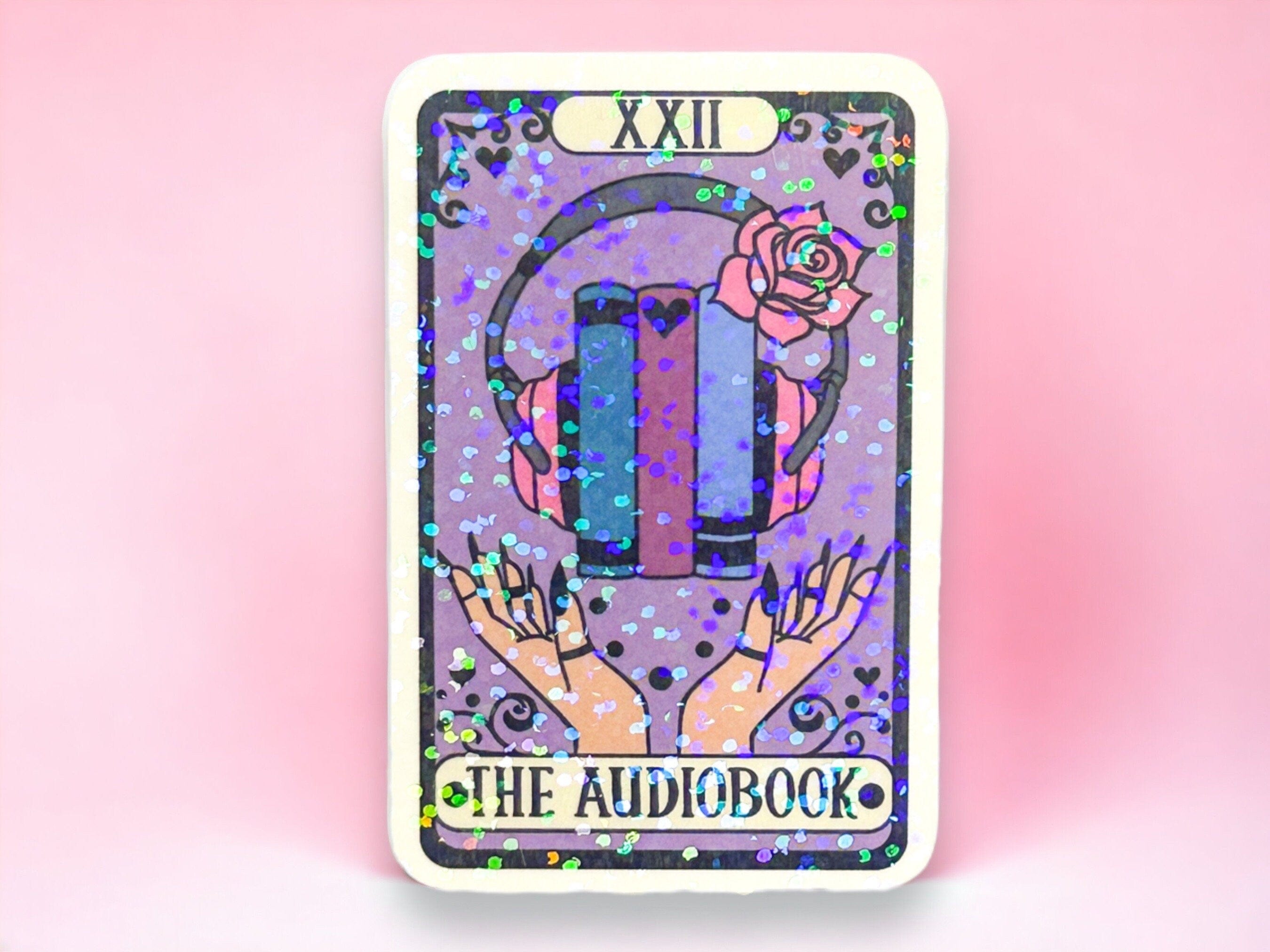The Audiobook Tarot Sticker