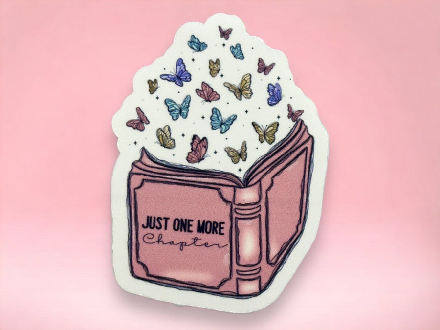 Just One More Chapter Sticker