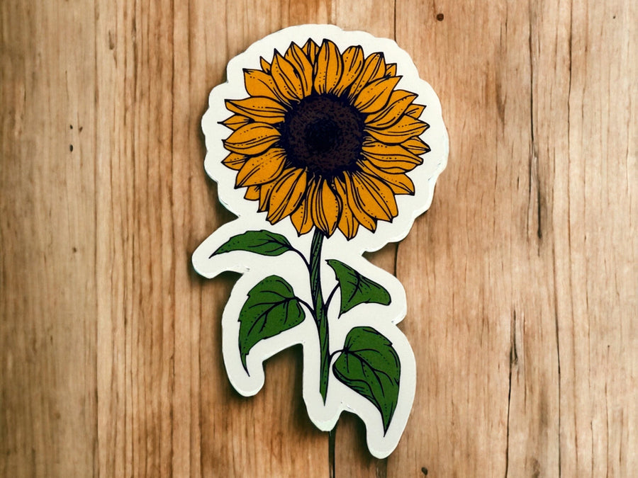 Sunflower Sticker