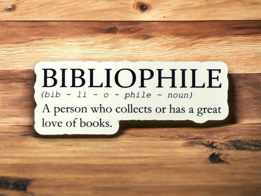 Bibliophile Sticker
