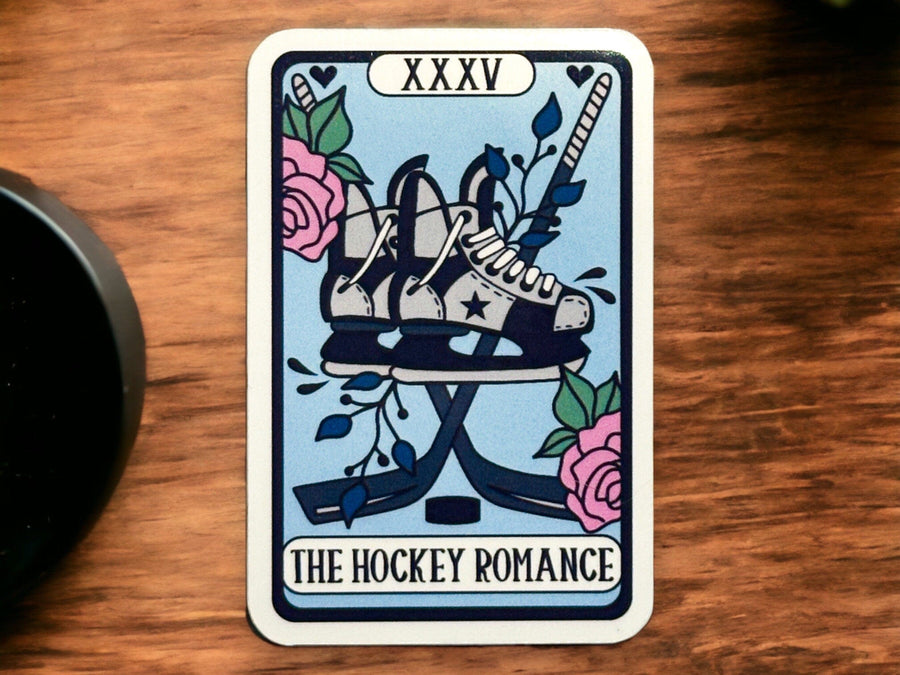 Hockey Romance Tarot Sticker