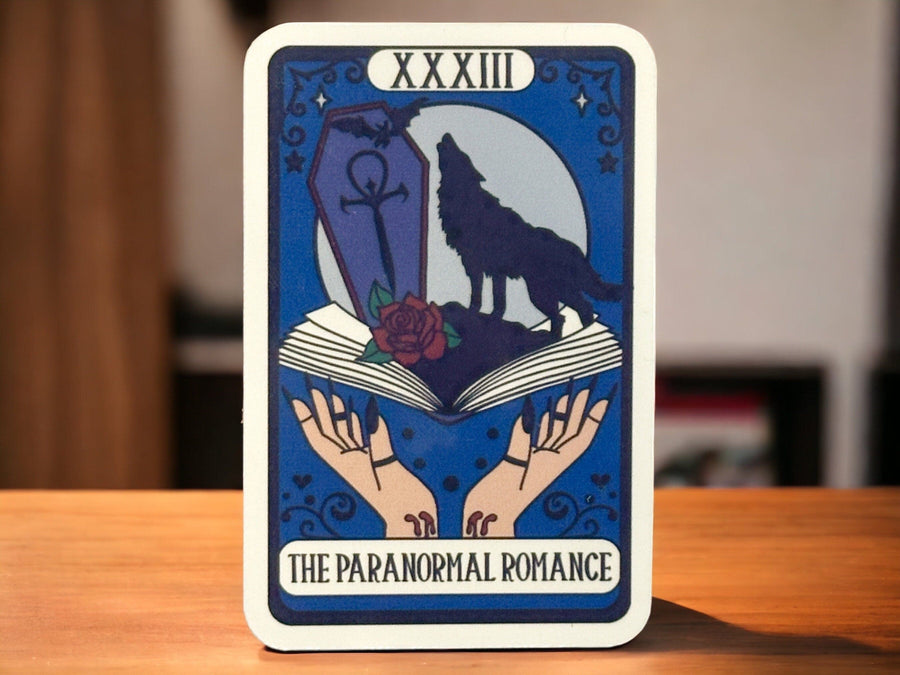 Paranormal Romance Tarot Sticker