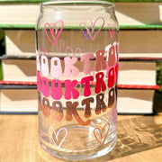 Handmade Bibliophile Libbey Can Glass