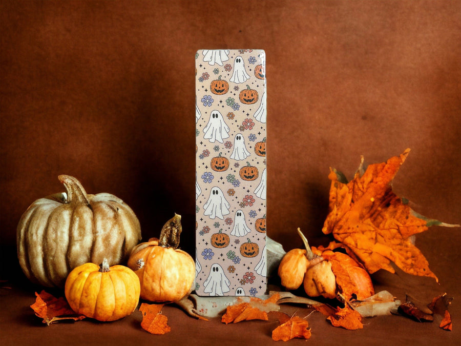 Spooky Ghost Laminated Bookmark