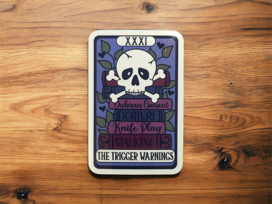 The Trigger Warnings Tarot Sticker