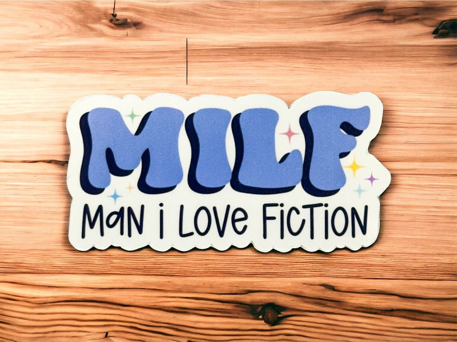 MILF - Man I love Reading Sticker